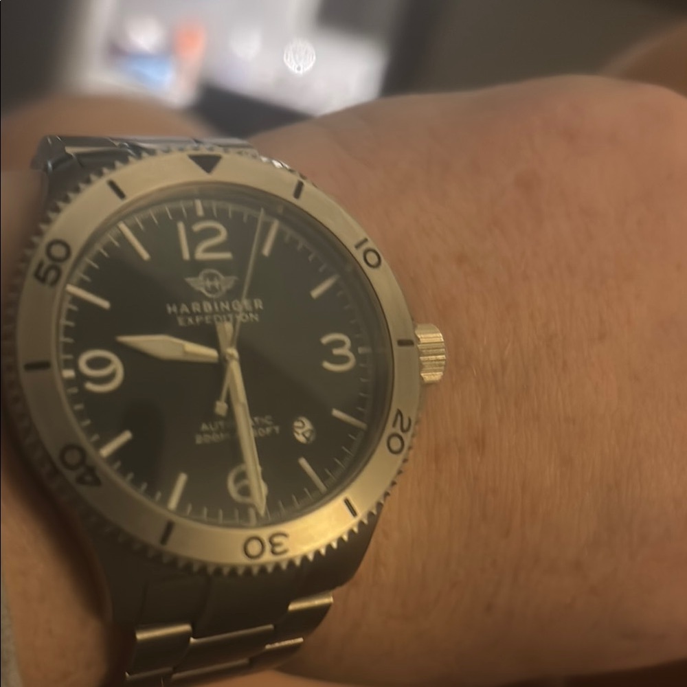 Harbinger Expedition Silver Watch